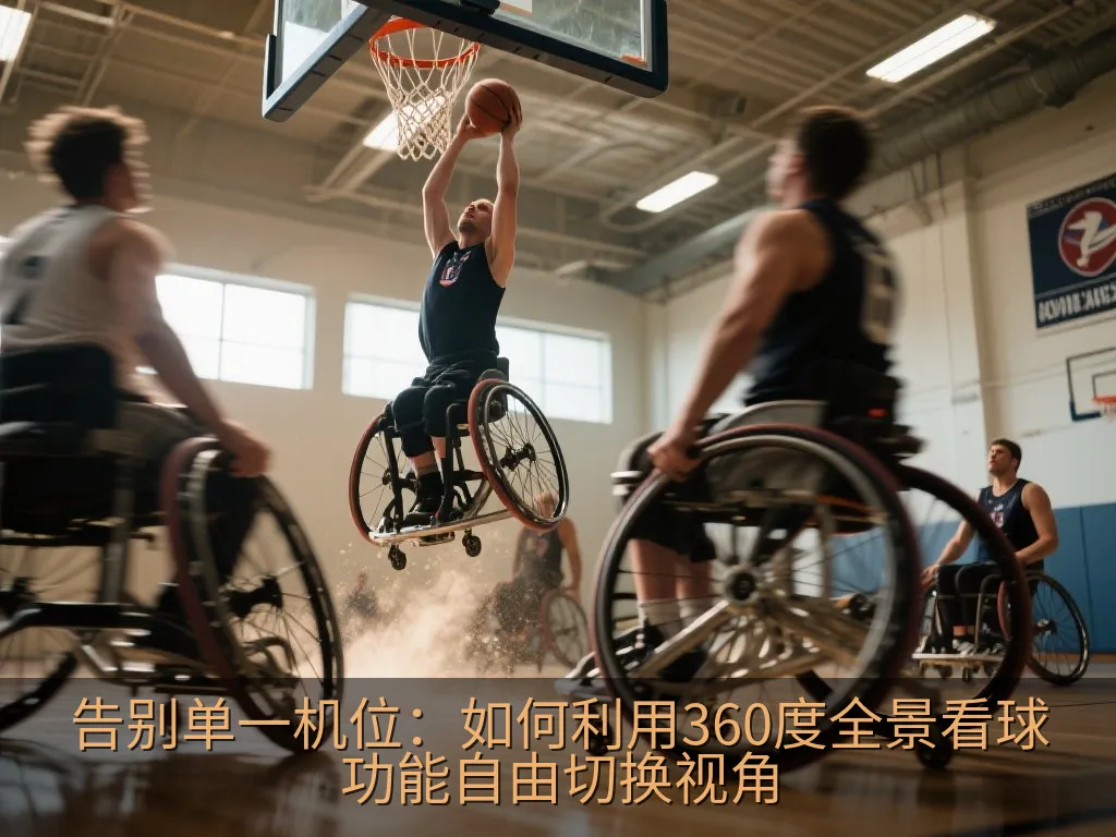 球迷佩戴VR头显体验虚拟球场视角切换